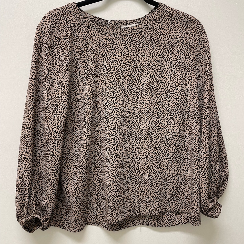 Leopard Print Blouse